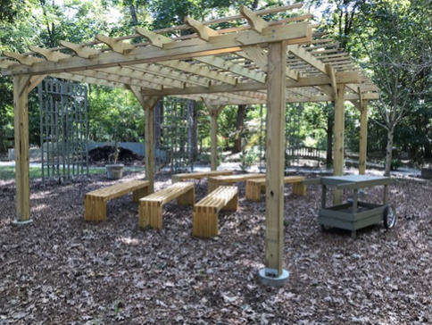 York Learning Garden Pergola