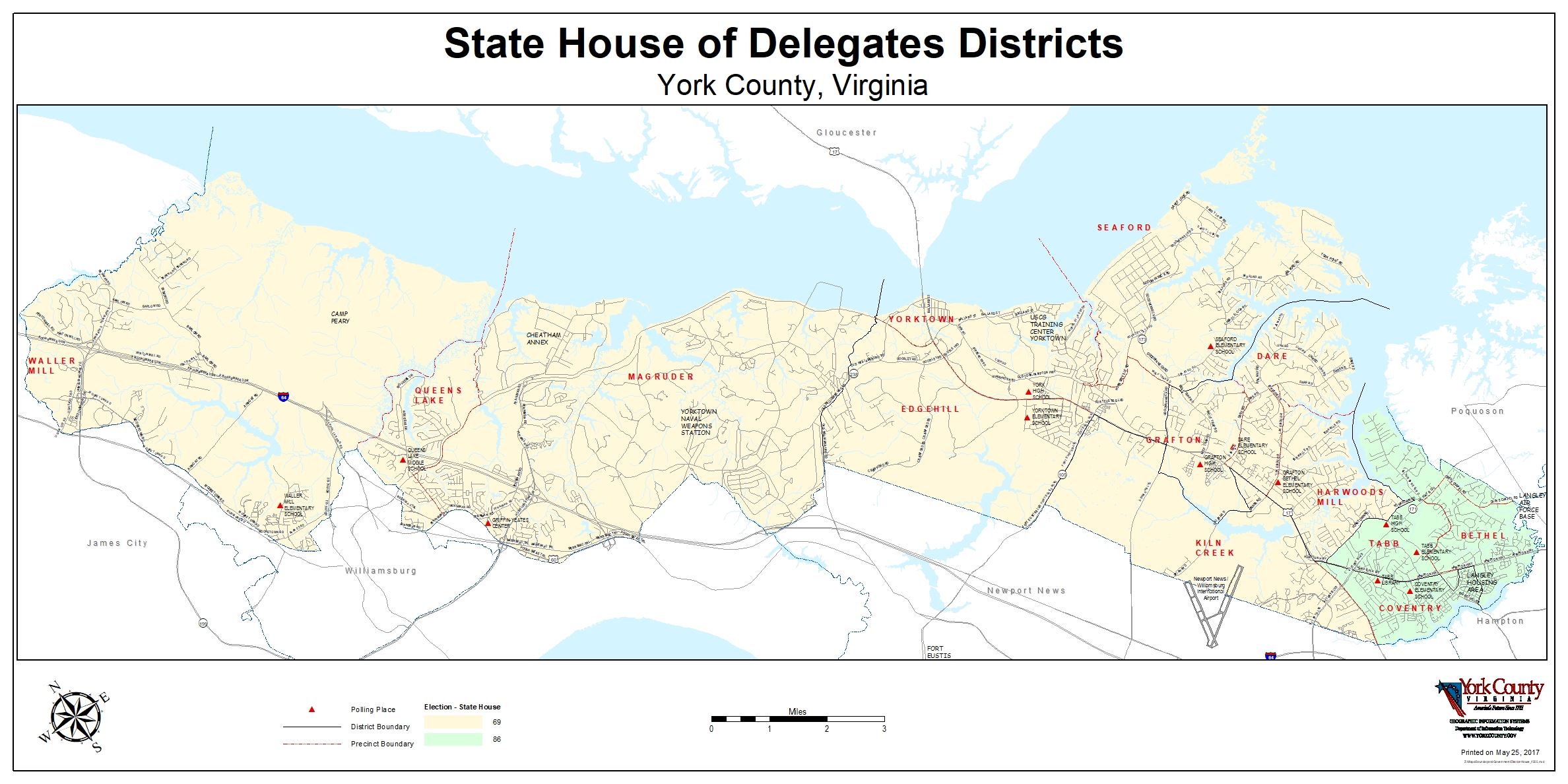 State House of Delegates Districts 