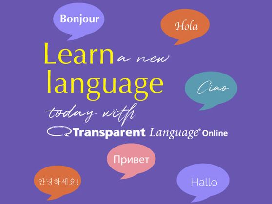 Learn a new language today with Transparent Language Online