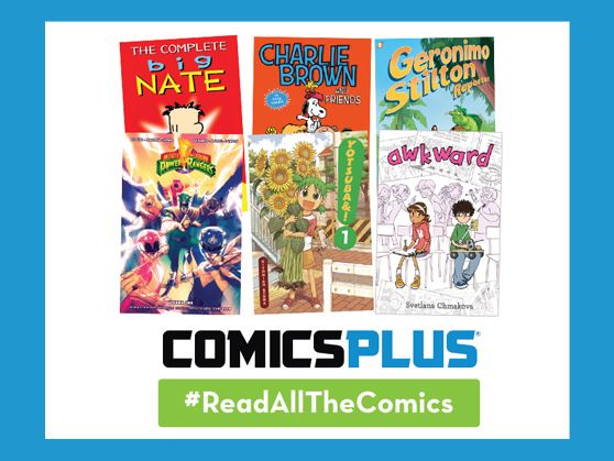 Visit Comics Plus Children's Library for comics, manga and more