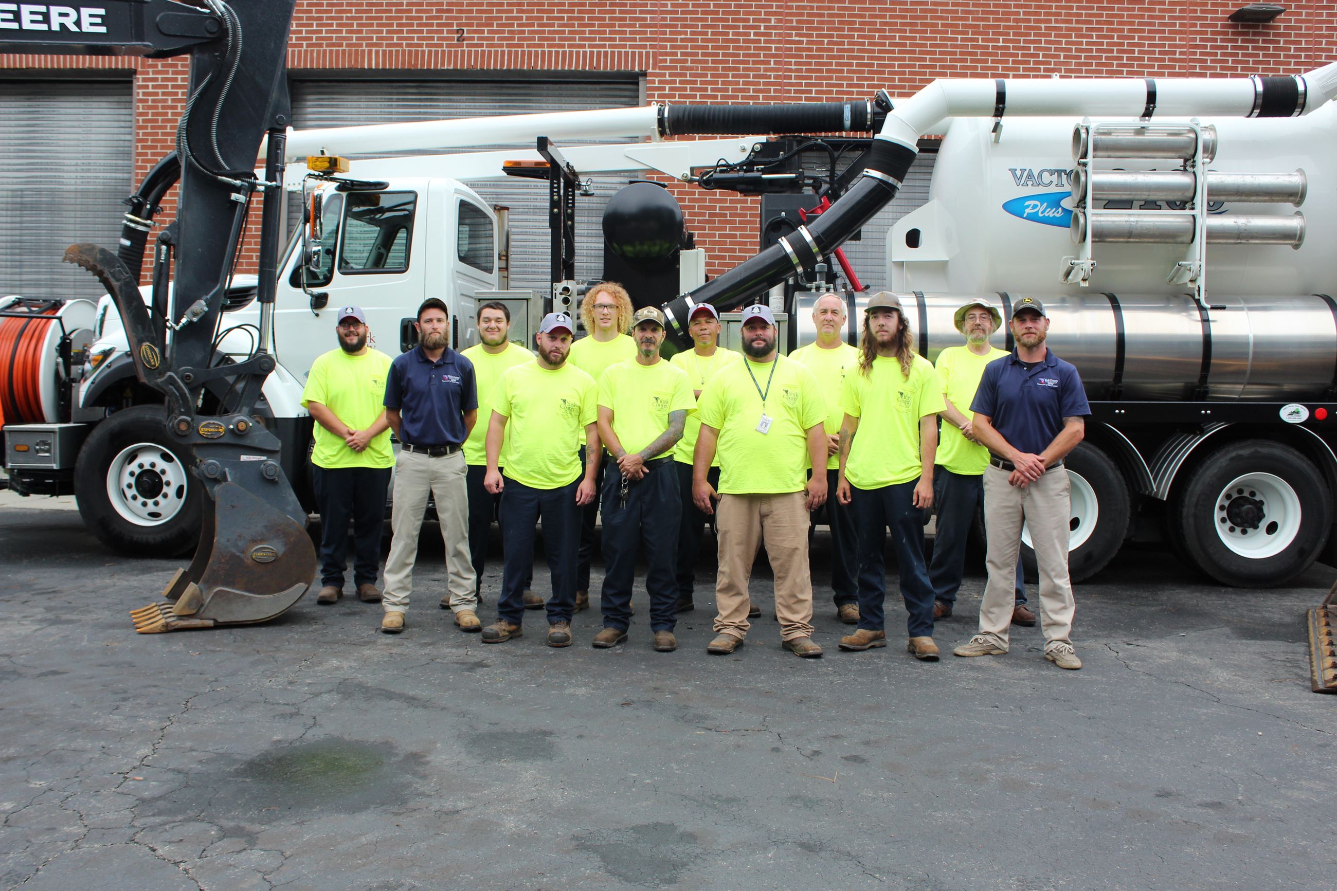 This is a photo of the Utilities Operations crew