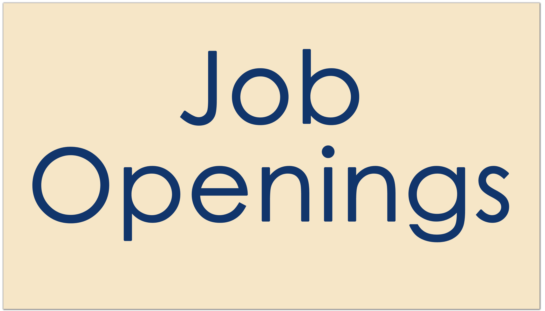 Job Openings Button